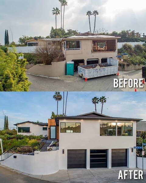 Before and After Exterior Remodeling in Van Nuys, CA (1)