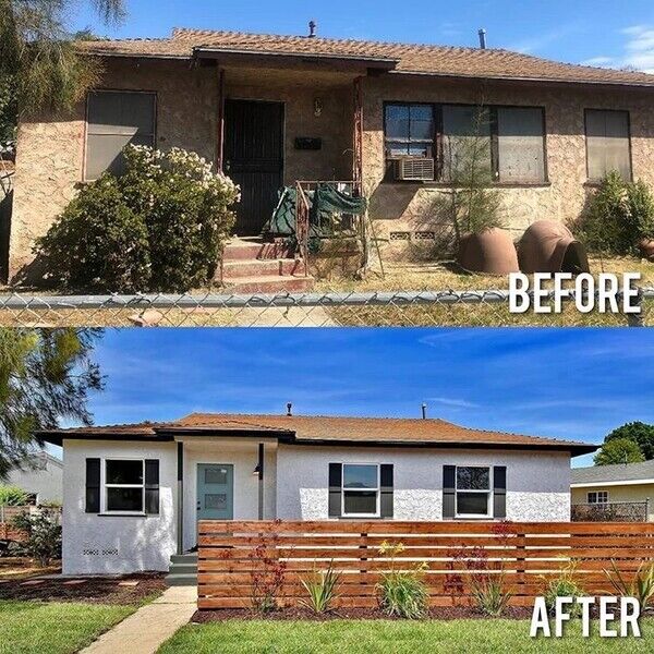 Before and After Exterior Remodeling in South Pasadena, CA (1)